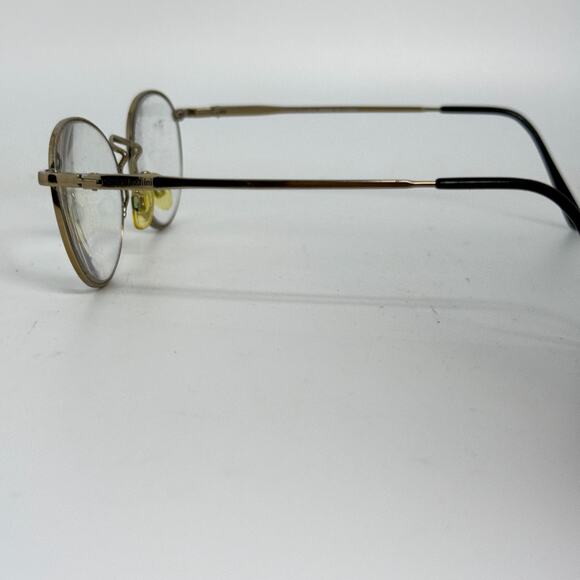 Sergio Tacchini ST 1005 Gold‎ Round Sunglasses Frames Italy Designer 19892 main image 6